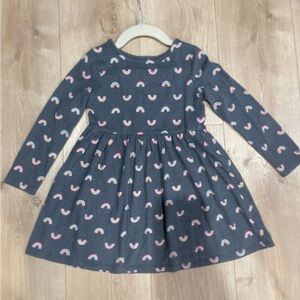 5T toddler cat & jack rainbow dress
